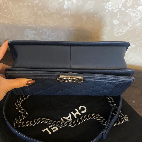 ❌SOLD TO @veedundee Chanel New Medium Boy Bag - Picture 7 of 7